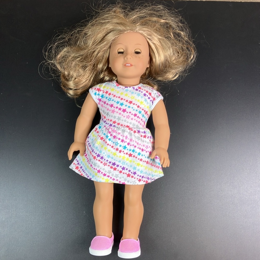 American Girl Doll #27 RETIRED Blonde Hair Blue Eyes 27 Truly Me - Picture 2 of 16